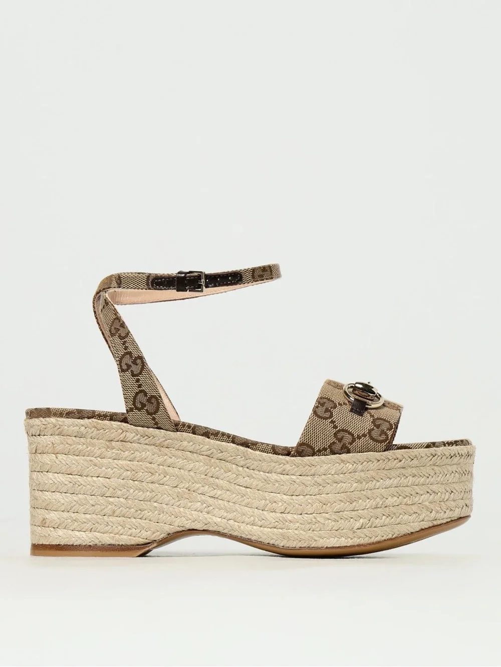 Gucci GG Monogram (Wedge-Plataformas)